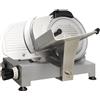 Ristoattrezzature Modello: 12205042018022,Affettatrice per salumi a gravità con affilatoio fisso 0.18 kW Ø 275 mm Grigio