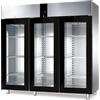 Ristoattrezzature Modello: 104430031319,Armadio frigo refrigerato in acciaio inox 3 ante in vetro 2300 lt ventilato +2 +10°C
