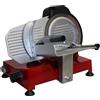 Ristoattrezzature Modello: 12205141017001,Affettatrice per salumi a gravità con affilatoio fisso 0.16 Kw Ø 220 mm rosso