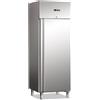 Ristoattrezzature Modello: 1082000106355,Armadio congelatore refrigerato ventilato in acciaio 1 anta capacità 700 lt temperatura -15 -22°C