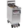 Ristoattrezzature Modello: 12229120218,Friggitrice elettrica professionale con sistema di filtraggio olio 22 lt 17 kW