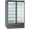 Ristoattrezzature Modello: 115730222173007,Espositore murale refrigerazione no frost 2 ante -18 -22°C Grigio 930 lt 125,3x76x199,7h cm