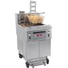 Ristoattrezzature Modello: 12230499226,Friggitrice elettrica professionale con sollevamento automatico e sistema di filtraggio olio 12+22 lt 8.5+17 kW