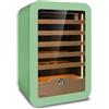 Ristoattrezzature Modello: 115770260393013,Cantina vini refrigerazione ventilata da banco verde 36 bottiglie +2 +20°C 54x55x83,5h cm