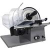 Ristoattrezzature Modello: 10159001017001,Affettatrice per salumi a gravità con piano d'appoggio ampio lama in acciaio cromato Ø 220 mm linea PRO