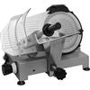 Ristoattrezzature Modello: 10816001018001,Affettatrice per salumi a gravità con affilatoio fisso linea PRO acciaio cromato Ø 275 mm Standard