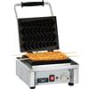 Ristoattrezzature Modello: 122590053338,Macchina professionale per waffle a spiga 90° 1.65 Kw 29,6x41,5x29h cm