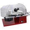 Ristoattrezzature Modello: 8925001014005,Affettatrice per salumi a gravità con piano d'appoggio ampio lama in acciaio cromato Ø 300 mm Red