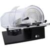 Ristoattrezzature Modello: 8925001018009,Affettatrice per salumi a gravità con piano d'appoggio ampio lama in acciaio cromato Ø 275 mm Black