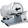 Ristoattrezzature Modello: 8327,Affettatrice per salumi a gravità con carrello rimovibile lama in acciaio cromato 300 mm
