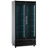 Ristoattrezzature Modello: 9897181014002,Frigo vetrina bibite refrigerata ventilata doppia anta con termometro digitale 960 lt +0 +10 °C nera