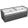 Ristoattrezzature Modello: 115973032453109,Isola frigo surgelati bivalente con ante in vetro scorrevoli 250x85x87h cm 796 lt +10 -22°C