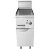 Ristoattrezzature Modello: 108340020212207,Fry top griglia a gas professionale su mobile piastra rigata 7 kW 40x70x108,5h cm