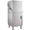 Ristoattrezzature Modello: 109530032393145,Lavastoviglie professionale elettromeccanica a capote trifase cesto quadro 50x50 cm 6.55 kW