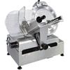 Ristoattrezzature Modello: 11106028015030,Affettatrice per salumi automatica sistema biella-manovella professionale affilatoio fisso lama cromata Ø 350 mm 0.30 kW