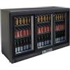 Ristoattrezzature Modello: 109580032812725,Retrobanco refrigerato per bibite ventilato 3 porte 320 lt 135x53,5x87h cm