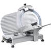 Ristoattrezzature Modello: 10962013014042,Affettatrice per salumi a gravità professionale con affilatoio fisso lama cromata Ø 300 mm 0.18 kW