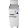 Ristoattrezzature Modello: 108340010622630,Fry top griglia a gas professionale su mobile piastra Liscia 10 kW 40x90x114h cm