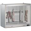 Ristoattrezzature Modello: 116350041113052,Pensile refrigerato per carni e salumi senza ripiano statico +4 +10°C 100x50x80h cm