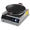 Ristoattrezzature Modello: 11638001015122,Piastra ad induzione Wok singola Ø da 350 mm 3.5 kW