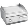 Ristoattrezzature Modello: 111900011002834,Fry top elettrico da banco piastra liscia 7.2 kW 60x60x28h cm