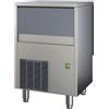 Ristoattrezzature Modello: 11666002050339,Produttore di ghiaccio cubetti trafilati raffreddamento acqua produzione 90 kg/24h capacità 20 Kg