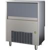 Ristoattrezzature Modello: 11666002068412,Produttore di ghiaccio cubetti trafilati raffreddamento acqua produzione 140 kg/24h capacità 40 Kg