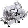 Ristoattrezzature Modello: 10995013015030,Affettatrice per carni verticale professionale a vasca con affilatoio fisso lama cromata Ø 350 mm 0.30 kW