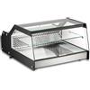 Ristoattrezzature Modello: 116873087155,Vetrina frigo sushi refrigerata da banco con vetri dritti dimensioni 68,9x87,4x41,9h cm capacità 100 lt