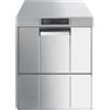 Ristoattrezzature Modello: 117081754216001,Lavabicchieri Smeg Serie SPG515L Easyline HTR System con cesto 500x500 mm 7.3 kW Standard