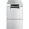 Ristoattrezzature Modello: 117131753215006,Lavabicchieri Smeg SPG413MS Serie Easyline con cesto 400x400 mm 3.1 kW con addolcitore