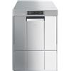 Ristoattrezzature Modello: 96571754216006,Lavapiatti Smeg SPD515S Serie Easyline HTR System con cesto 500x500 mm 7.3 kW con addolcitore