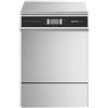 Ristoattrezzature Modello: 117241754021036,Lavastoviglie con sistema di acqua dolce SMEG SWT264XD SWT dosatori peristaltici + asciugatura forzata 500x500 mm 7 kW trifase con addolcitore