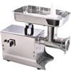 Ristoattrezzature Modello: 1173657004,Tritacarne in acciaio inox elettrico carenato professionale bocca da Ø 22 cm monofase