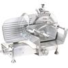 Ristoattrezzature Modello: 1173722030,Affettatrice per carni verticale professionale con affilatoio amovibile lama in acciaio Ø 350 mm 0.25 kW