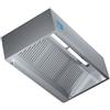 Ristoattrezzature Modello: 112260182,Cappa cubica a parete con motore, regolatore e plafoniera LED profondità 900 mm 1200x900x450h mm