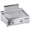 Ristoattrezzature Modello: 111890061842232,Fry top a gas da banco piastra ribassata 1/2 liscia 1/2 rigata 13.8 kW 80x70x25h cm