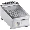 Ristoattrezzature Modello: 111900021502844,Fry top elettrico da banco piastra rigata 5 kW 40x70x25h cm