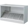 Ristoattrezzature Modello: 117493147,Cappa in acciaio inox 250x70x45h cm cubica a parete con motore, regolatore e luci VS