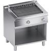 Ristoattrezzature Modello: 112680011862016,Griglia elettrica con vano aperto 8.2 kW 80x70x85h cm
