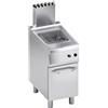 Ristoattrezzature Modello: 112820014202012,Friggitrice a gas 1 vasca su mobile 15 lt con comandi a vista 40x70x85h cm
