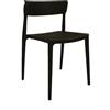 Ristoattrezzature Modello: 112870022876,Sedia colore nero 50x53x75,5h cm