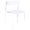 Ristoattrezzature Modello: 112870062876,Sedia colore bianco 50x53x75,5h cm