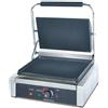 Ristoattrezzature Modello: 100280010052886,Piastra panini elettrica professionale singola Rigata/Rigata 42,5x37x21h cm