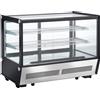 Ristoattrezzature Modello: 113292889036104,Vetrina refrigerata da banco 88x57x68,5h cm vetro dritto capacità 160 lt -1 +10°C
