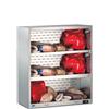 Ristoattrezzature Modello: 116360041003162,Pensile refrigerato per carni e salumi con 3 ripiani statico +4 +8°C 100x50x135h cm