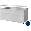 Ristoattrezzature Modello: 113540362853,Banco neutro per esposizione pane vetri dritti blu 137,7x94x106,4h cm