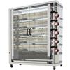 Ristoattrezzature Modello: 11873002231,Girarrosto girapolli in acciaio inox a gas capacità 20 polli