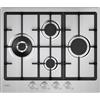 Candy Piano cottura 4 fuochi CHG6D4WTX GHISA INOX CANDY inox