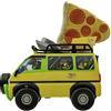 TEENAGE MUTANT NINJA TMNT Tortugas Ninja Adolescente Mutante | TMNT Juguetes Pizza Blaster, Edizione Film | Furgoneta Tortugas Ninja Radiocomandata con Lancio di Pizza | Regali e Giocattoli per Bambini dai 5 Anni in Su
